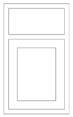 Ken Goodman Construction (Fabuwood Cabinets) - Discovery / Frost Door Outline