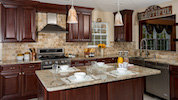 Ken Goodman Construction (Fabuwood Cabinets) - Elite / Merlot Kitchen Icon