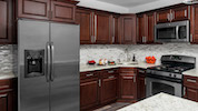 Ken Goodman Construction (Fabuwood Cabinets) - Hallmark / Chestnut Kitchen Icon