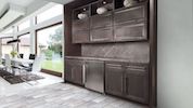 Ken Goodman Construction (Fabuwood Cabinets) - Onyx Chestnut Kitchen Icon