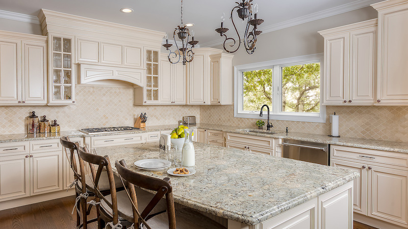 Ken Goodman Construction (Fabuwood Cabinets) - Classic / Wellington / Ivory Kitchen